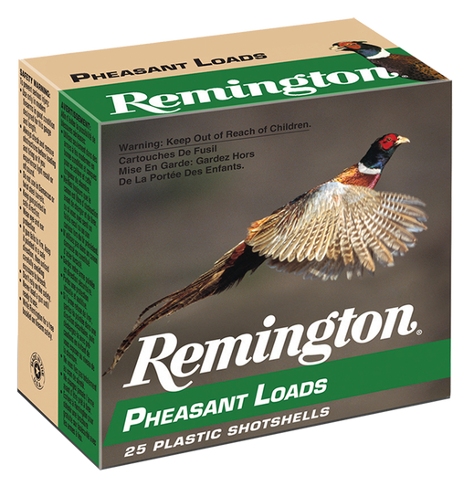 Remington Pheasant Loads 12 Gauge 1 1/4oz 2.75in 1330FPS #7.5 - Shotgun Ammo - 25RD Box - 20050