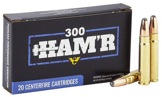 Wilson Combat .300 HAM'R 130 Grain - Brass Cased - Pistol Ammo  -  20 Round