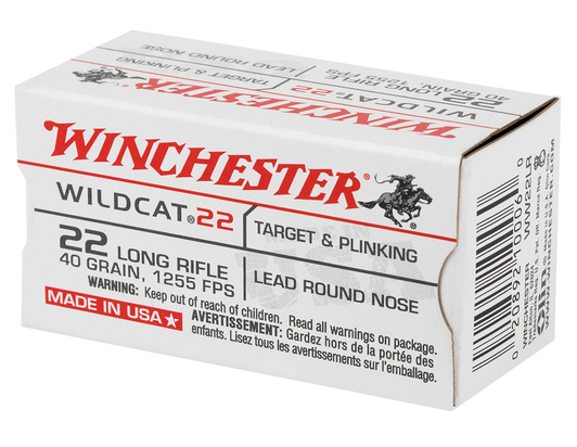 Winchester Ammo Usa, Win Usa22lr         22lr Wildcat 40 Lrn *cs*  5000