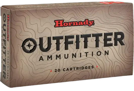 Hornady Outfitter .300 Winchester Short Magnum 180 Grain Copper Solid CX Brass Cased Centerfire Rifle