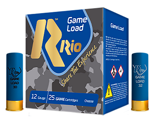 RIO  -  Game Load 12 Gauge 1 1/4 Oz 2.75in #8 Shotgun Ammo - 25RD Box - TG368