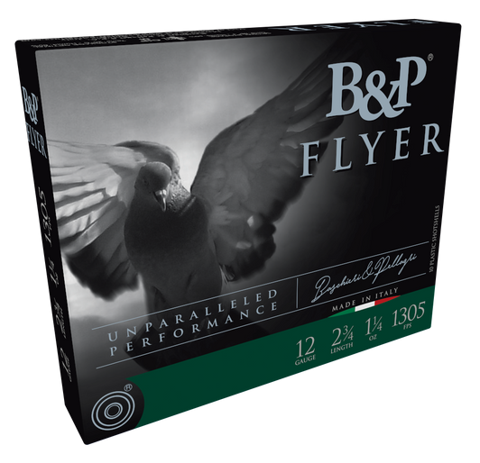 B&p Ammunition Competition Flyer, B&p 12b14p8   Pigeon     12 2.75 8sht 1-1/4  10/10