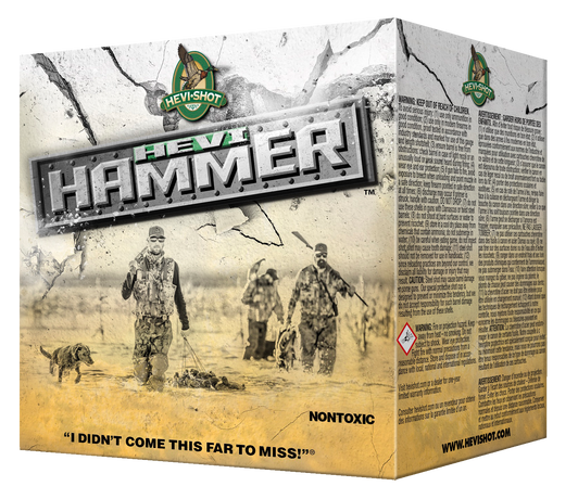 HEVI-Shot HEVI-Hammer 12 Gauge 1 1/2oz 3 1/2in Shotgun Ammo - BB Shot - 25RD Box - HS28388