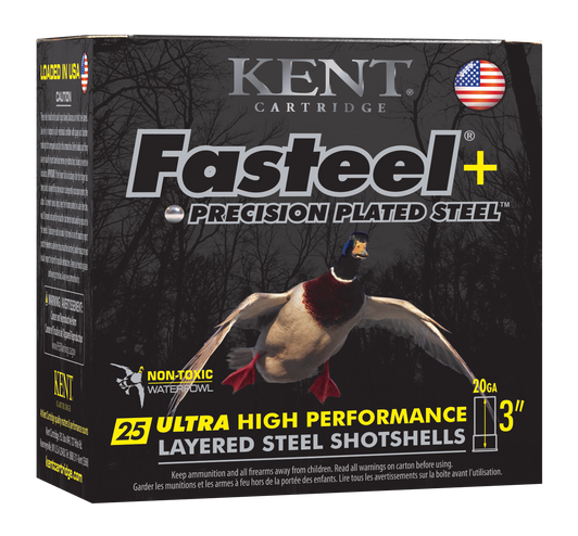 Kent Cartridge Fasteel +, Kent K203fsp282x4 Faststl+pp 20 3in 4    1oz 25/10