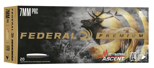 Federal 7mm PRC 170 Grain Terminal Ascent  - 20RD Box - P7PRCTA3