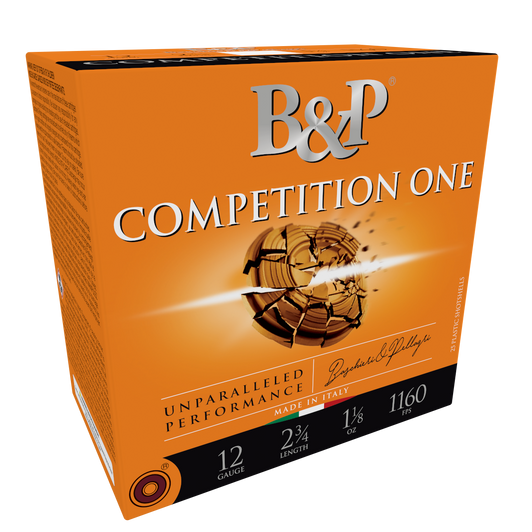 Baschieri & Pellagri Competition One 12 Gauge 1 Oz 2.75in Shotgun Ammo - #9 - 25RD Box - 12B1CP9
