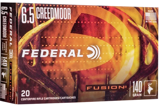 Federal 6.5 Creedmoor 140 Grain Soft Point Tipped  - 20RD Box - F65CRDTFS1