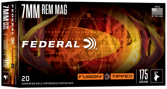 Federal 7mm Rem Mag 175 Grain Tipped  - 20RD Box - F7RTFS2