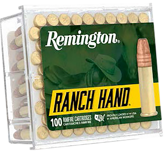 Remington Ranch Hand 22LR 40 Grain Copper Plated Round Nose - Rimfire Ammo - 100 Rounds - R21263