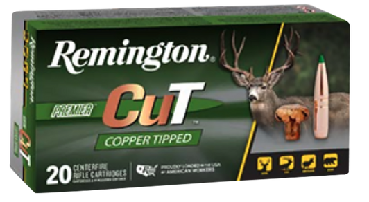 Remington Premier CuT 270 Win 130 Grain Copper Tiped Rifle Ammo - 20RD Box - R22337