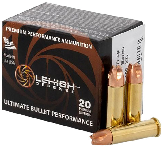 Wilson Combat Lehigh Defense XD .38 Special 100 Grain Fluid Transfer Monolithic Brass Cased - Pistol Ammo  -  20RD Box