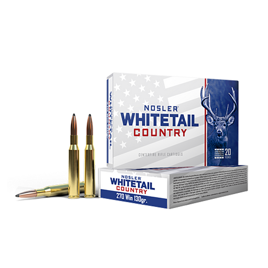 Nosler Whitetail Country, Nos 40110 Wca  270win    130g Sb Sp  20/10