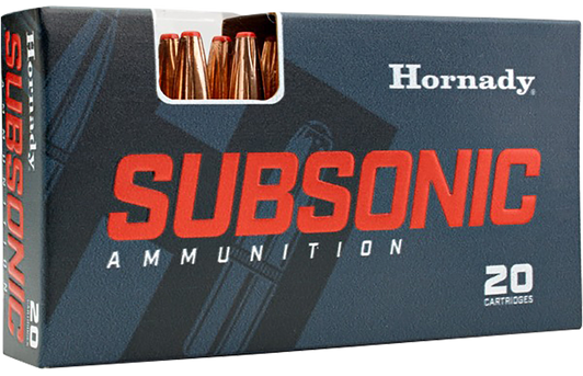 Hornady Subsonic .338 ARC 307 Grain Subsonic EXpanding Rifle Ammo - 20RD Box - 82272