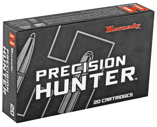 Hornady Precision Hunter .257 Weatherby Magnum 110 Grain Extremely Low Drag - EXpanding Brass Cased - Rifle Ammo - 20RD Box - 81364