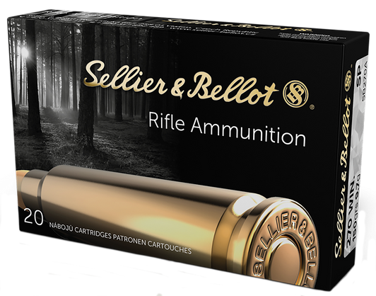 Sellier & Bellot 270 Winchester 150 Grain Soft Point Rifle Ammo - 20RD Box - SB270A