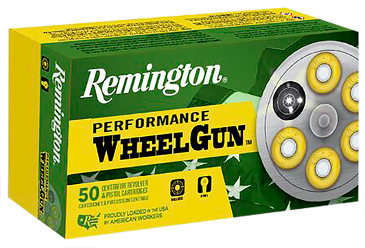 Remington Performance Wheelgun .38 Short Colt 125 Grain LRN  -  Pistol Ammo  -  50RD Box - 22273