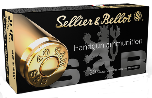 Sellier & Bellot 40 S&W 180 Grain - JHP  -  Pistol Ammo  -  50RD Box - SB40C