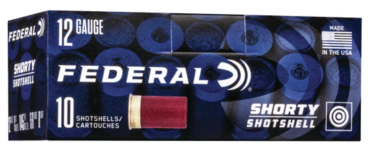 Federal Power Shok 12 Gaugeoz Shorty Shotshells - Shotgun Ammo - 8 Shot - 10RD Box - SH129 8