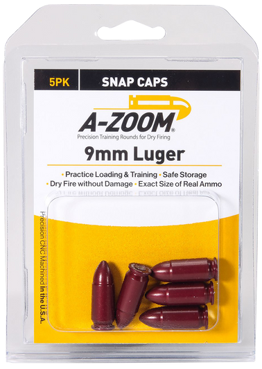 A-zoom Precision, Azoom 15116      Snap Caps 9mm Lug             5pk
