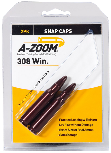 A-Zoom Rifle .308 Win Snap Caps 2-Pack