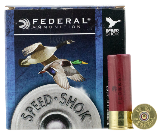 Federal Speed Shok 12 Gauge 1 1/4oz Speed Shok - Shotgun Ammo - 1450 FPS - 2 Shot - 25RD Box - WF142 2