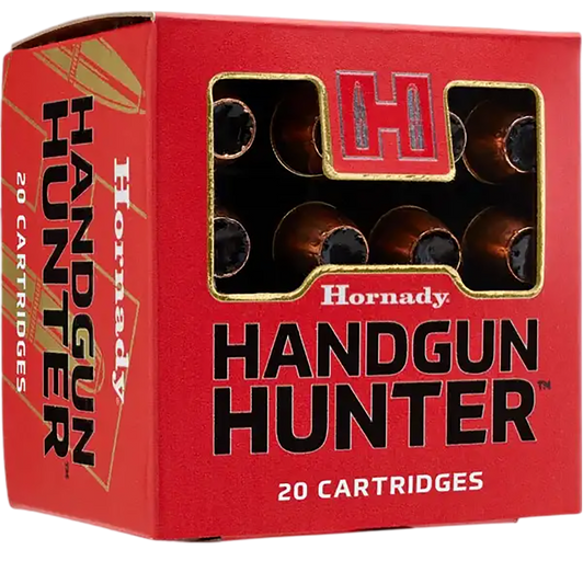 Hornady  Hunter 10mm Auto 135 Grain MonoFlex Brass Cased  -  Pistol Ammo  -  20RD Box - 91267