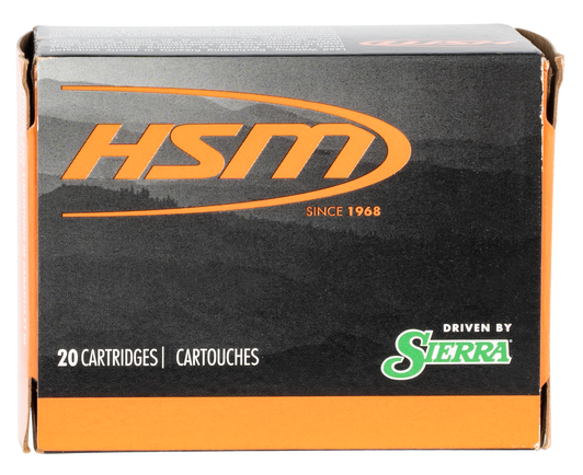 HSM -  .44 Remington Magnum 300 Grain Soft Point Brass Cased - Pistol Ammo  -  20RD Box