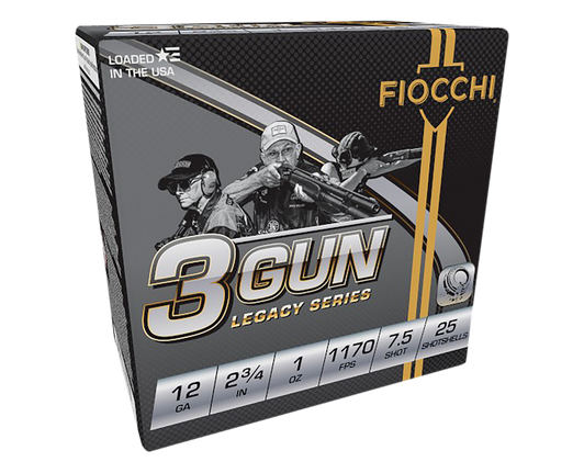Fiocchi Shooting Dynamics 3GM 12 Gauge 1oz 2.75in Shotgun Ammo - 25RD Box - 12DL3G75