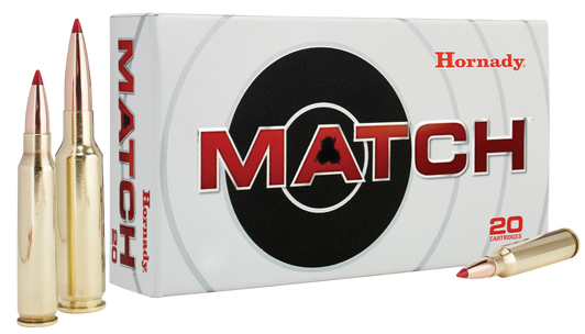 Hornady Match .300 Winchester Magnum 178 Grain Extremely Low Drag Match Brass Cased - Rifle Ammo - 20RD Box - 82043