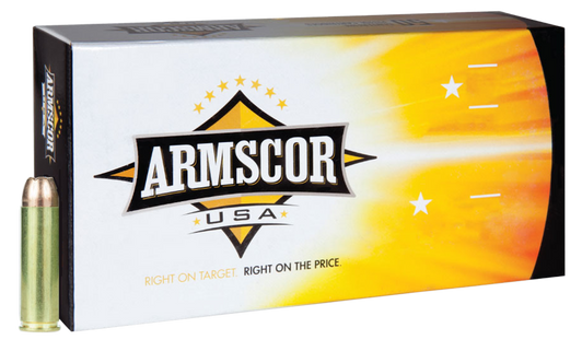 Armscor .500 S&W Magnum 300 Grain - JHP - Brass Cased - Pistol Ammo  -  20RD Box