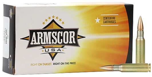 Armscor .308 Winchester 168 Grain Hollow Point Boat Tail  - 20RD Box