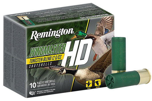 Remington Wingmaster HD 12 Gauge 1 1/4oz 3in #2 - Shotgun Ammo - 10RD Box - 20871