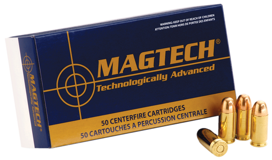 Magtech 25 Auto 50 Grain - FMJ - Brass Cased - Pistol Ammo  -  50RD Box - 25A