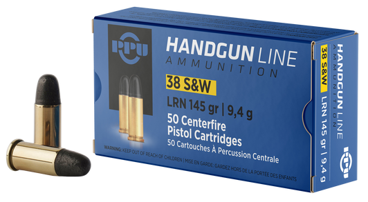 Ppu Handgun, Ppu Pph38sw     38s&w       145 Lrn          50/20