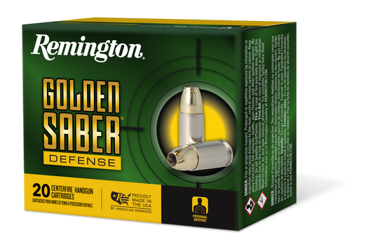 Remington Ammunition Golden Saber, Rem 27606 Gsd38sbn   38+p    125 Bjhp        20/25