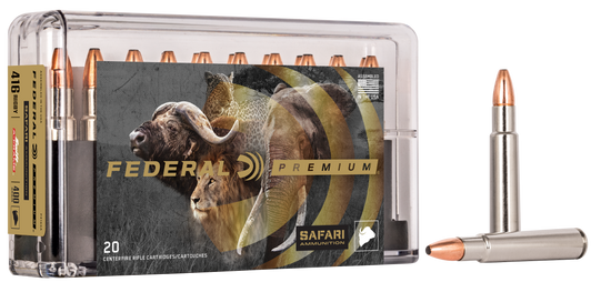 Federal Premium, Fed P416sa         416rig  400 Swafr         20/10