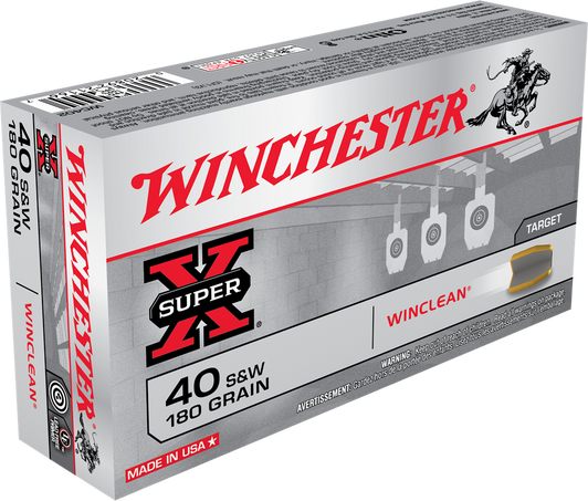 Winchester Ammo Super X, Win Wc402           40s     180 Bebwcln      50/10