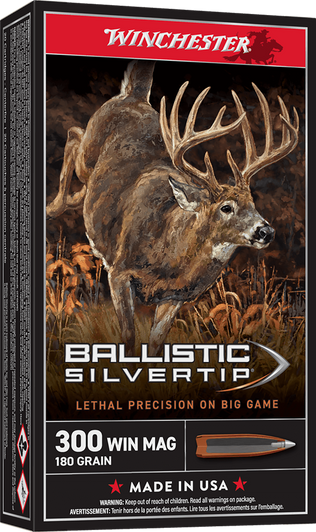 Winchester Ammo Ballistic Silvertip, Win Sbst300         300win  180 Blst         20/10