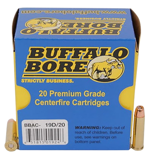 Buffalo Bore Ammunition Heavy, Bba 19d/20    357mg       125 Jhp            20/12
