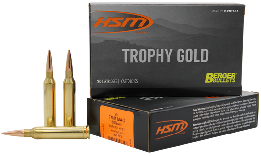 Hsm Trophy Gold, Hsm 7mag168vld   7mmrem  168 Hpbt Vld        20/20