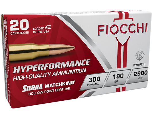 Fiocchi Hyperformance, Fio 300wmmke  300        190 Hpbtmk          20/10