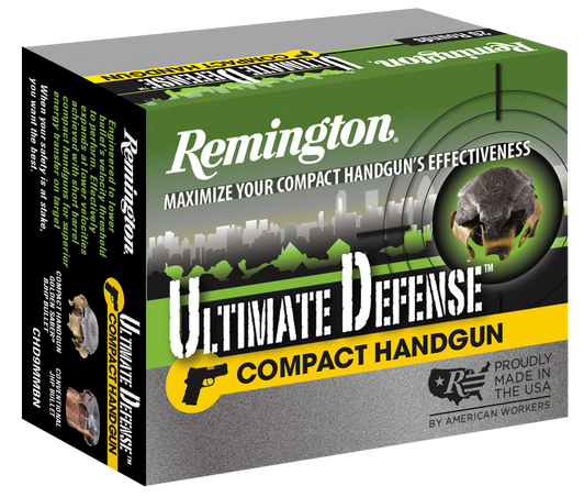 Remington Ammunition Ultimate Defense, Rem 28967 Chd45apbn Cmpt 45a       230bjhp   20/25