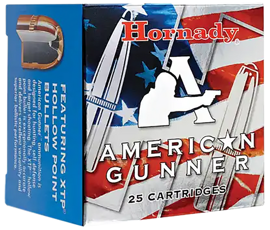 Hornady American Gunner, Horn 90244  Am Gunner  9mm    115            25/10