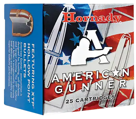 Hornady American Gunner, Horn 90224  Am Gunner  9mm+9  124            25/10