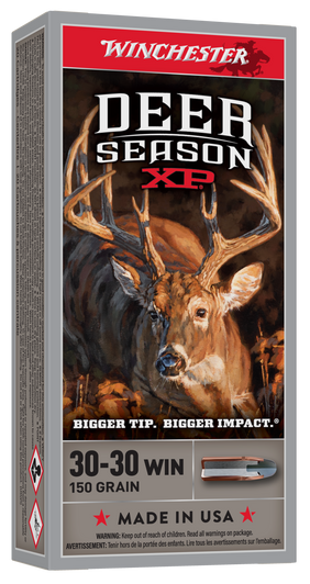 Winchester Ammo Deer Season Xp, Win X3030ds         3030    150 Ext Deer     20/10