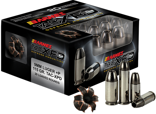 Barnes Bullets Tac-xpd Defense, Brns 21550 Bpd357m2       357m 125 Txp       20/10