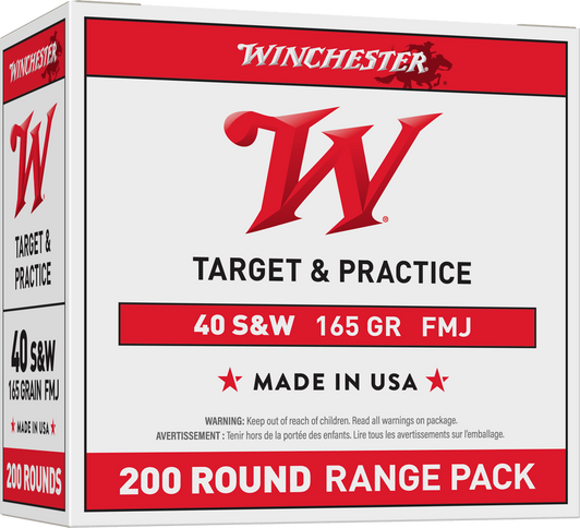 Winchester Ammo Usa, Win Usa40w          40s     165 Fmj         200/03