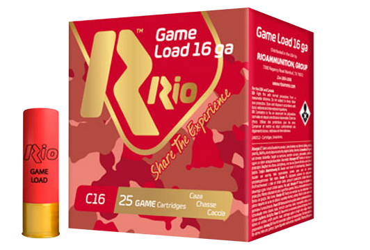 Rio Ammunition Game Load, Rio Rchv1675   Game Load   16 2.75 7sht 11/8 25/10