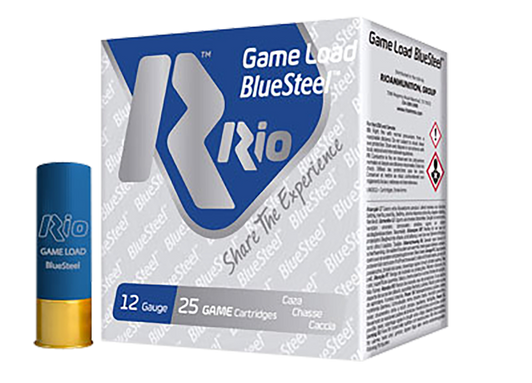 Rio Ammunition Game Load Bluesteel, Rio Glbs325    Gm Ld Blust 12 2.75 5sht 11/8 25/10
