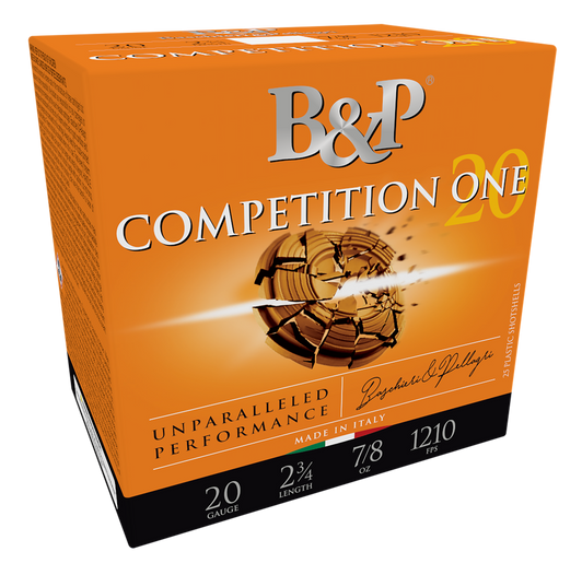 B&p Ammunition Competition One, B&p 20b78cp8  Competition One 20g 7/8oz 8    25/10